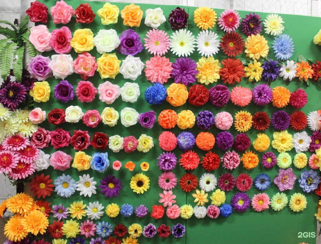 Набор искусственных цветов для уроков