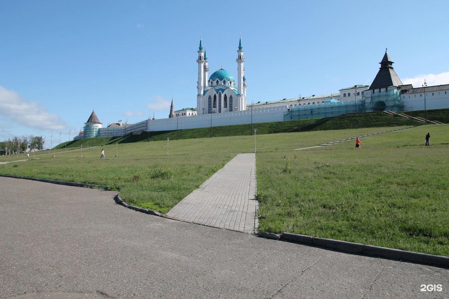 Казанский Кремль Татарстан вертикальный снимок
