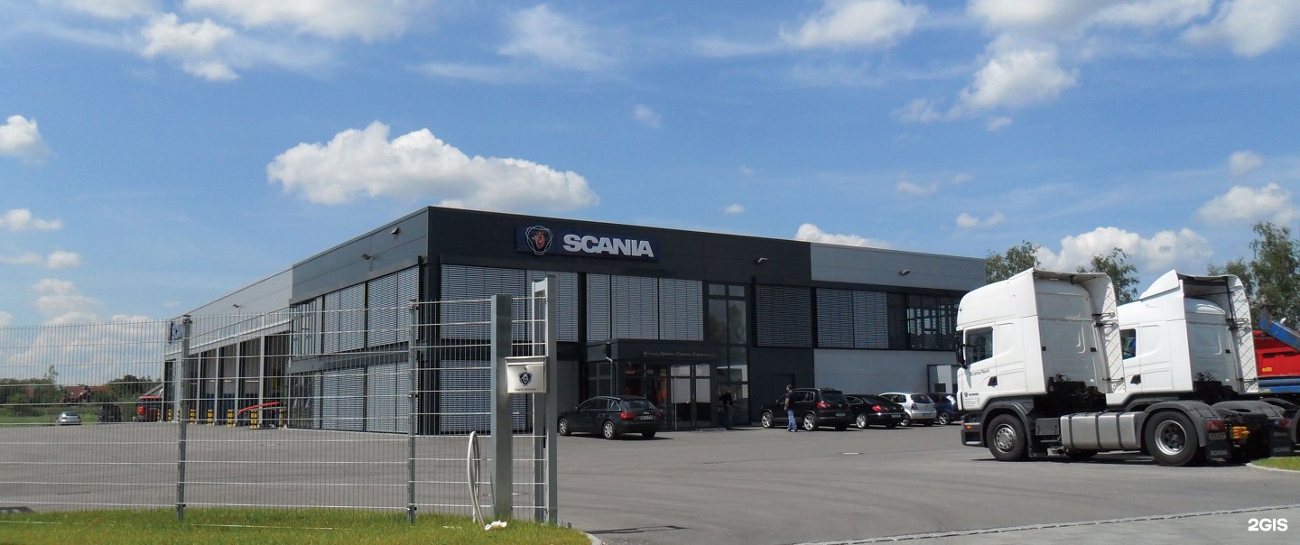 Завод Скания в Швеции