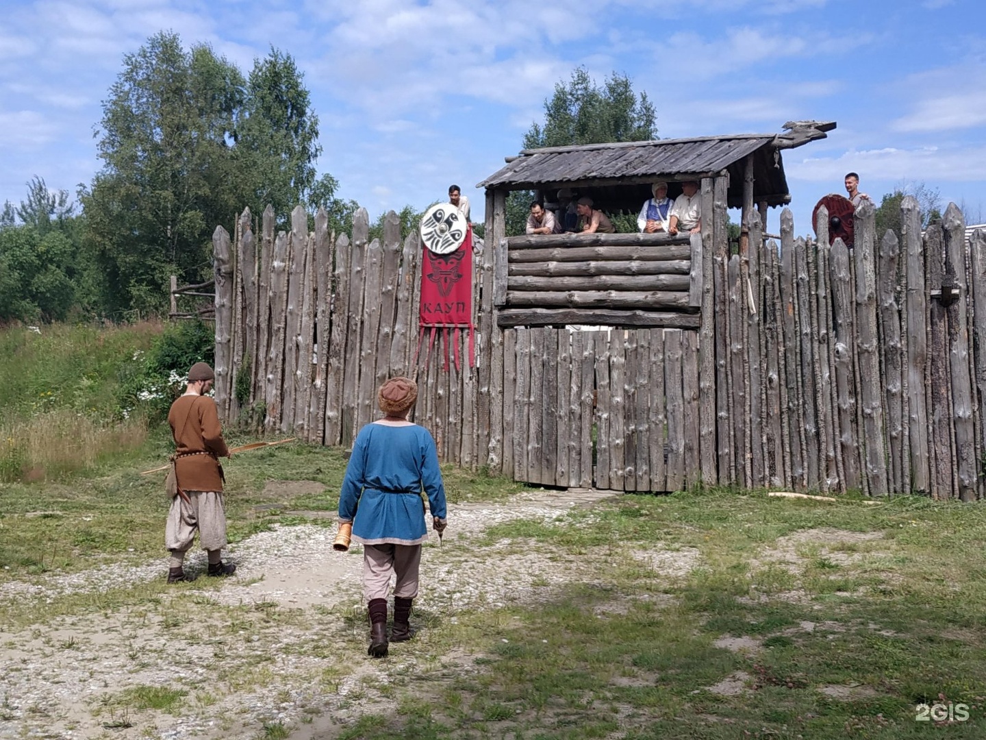 Деревня викингов Кауп поселок Романово