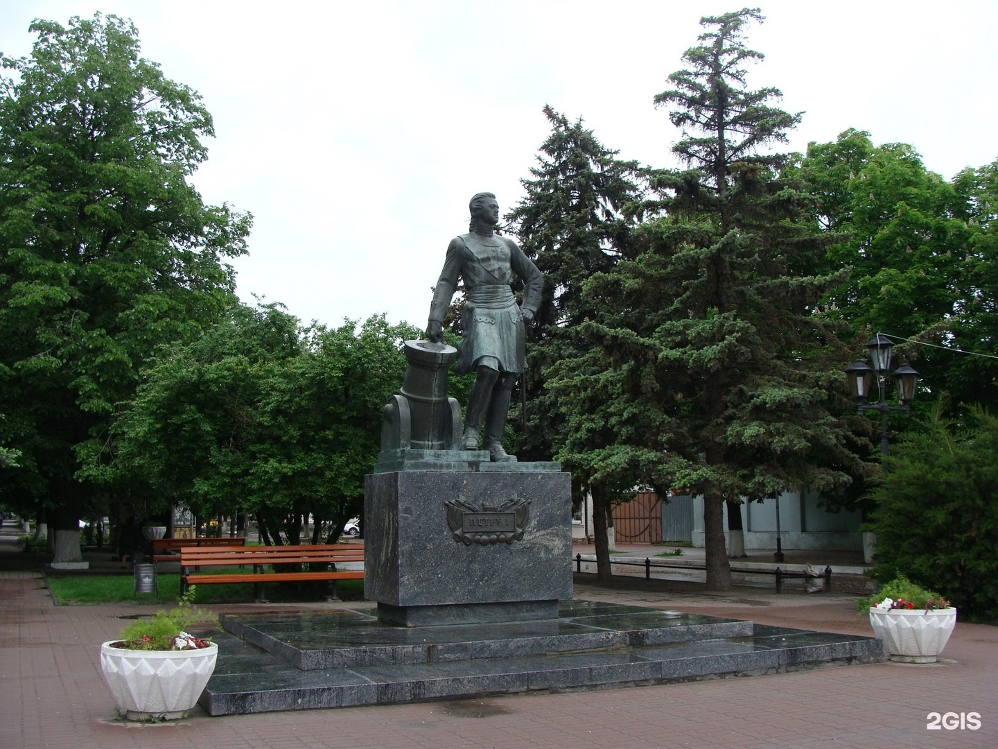 Памятник Петру в Азове