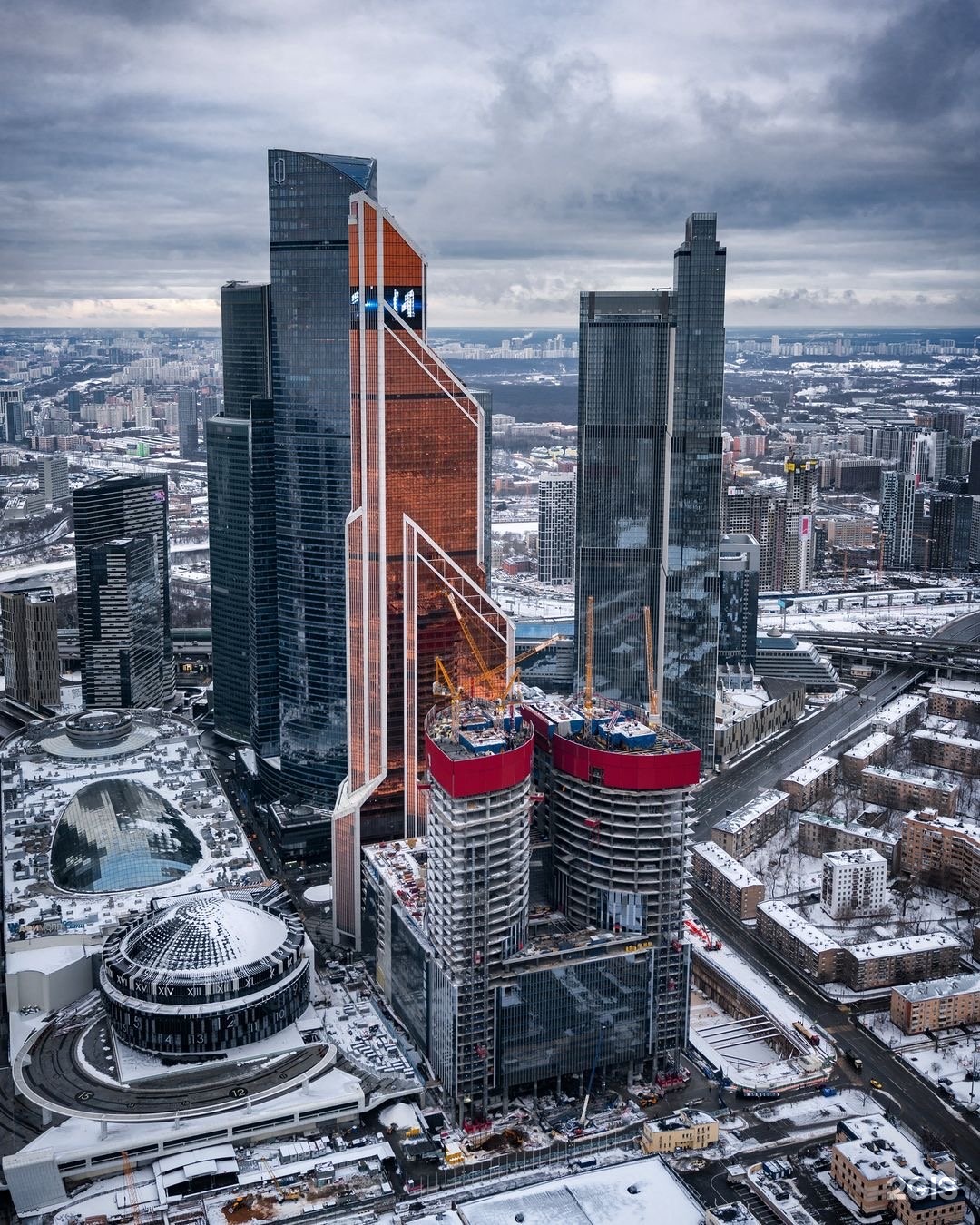 высотки в москве новые небоскребы