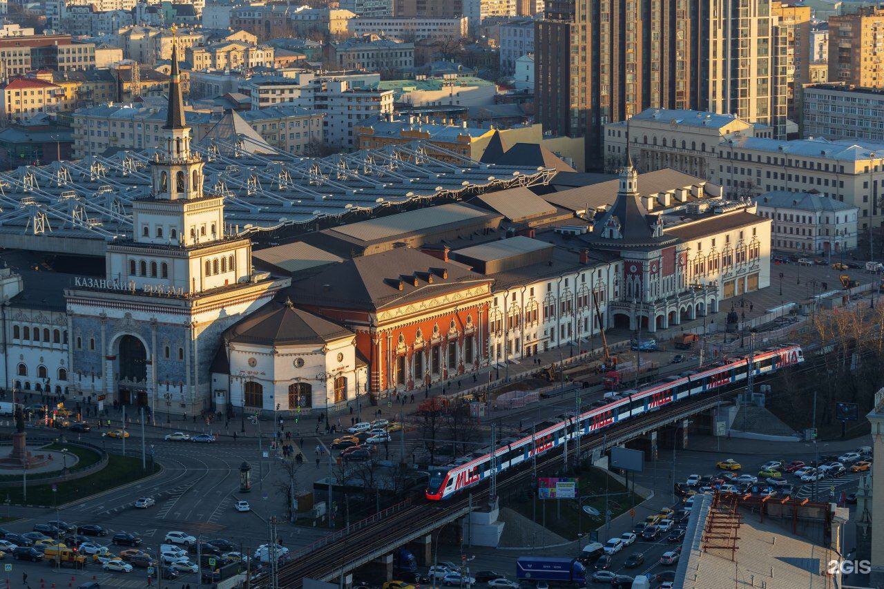 Вокзал Москва Казанский вокзал