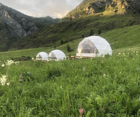 Глэмпинг Cloud Park Altay в Республике Алтай