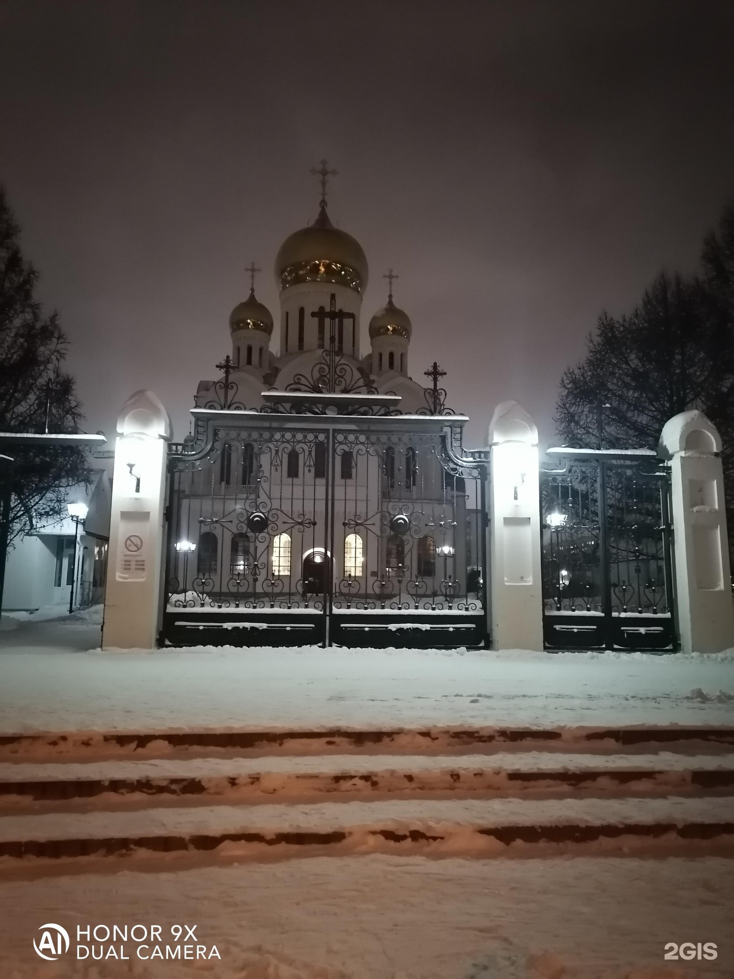 Подсветка Владимирского собора Добролюбова