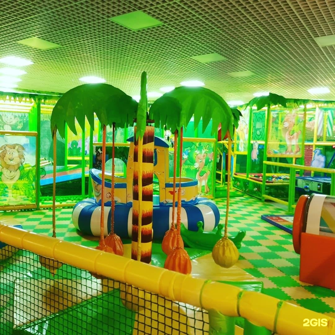 Детская игровая комната джунгли