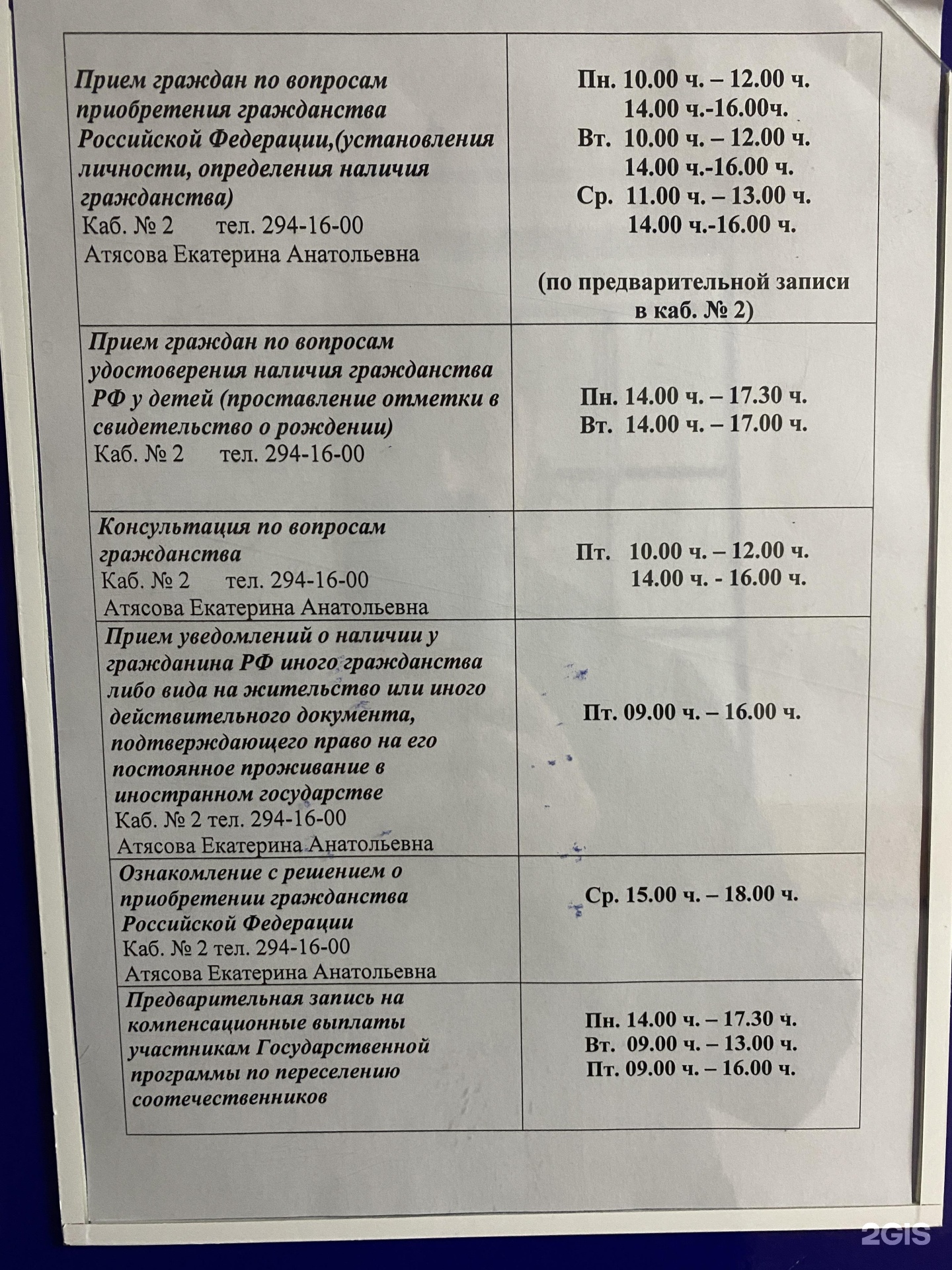 Гражданская 4 екатеринбург паспортный