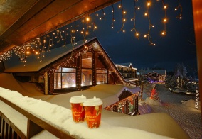 Отель Sunrise eco hotel на озере Банное