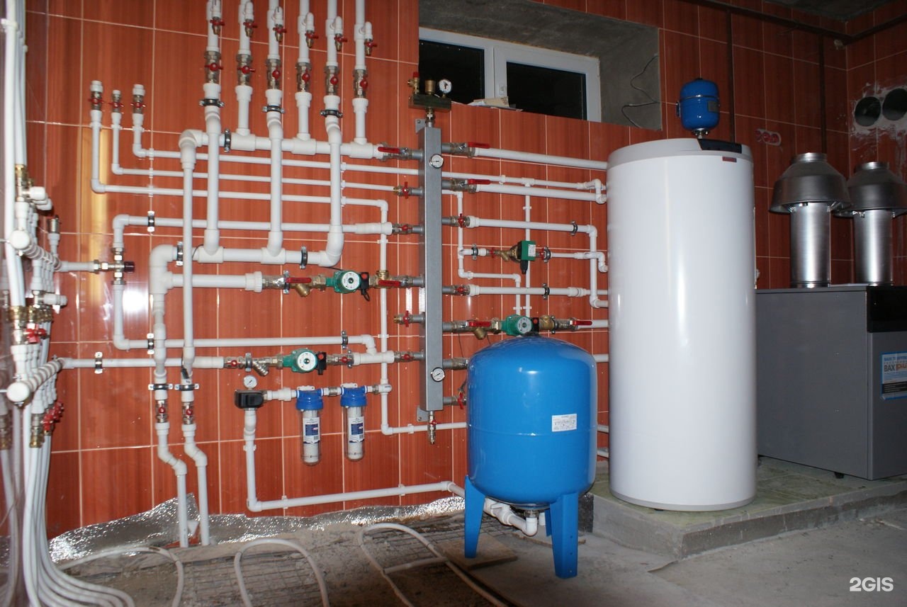Водопровод и отопление в частном доме