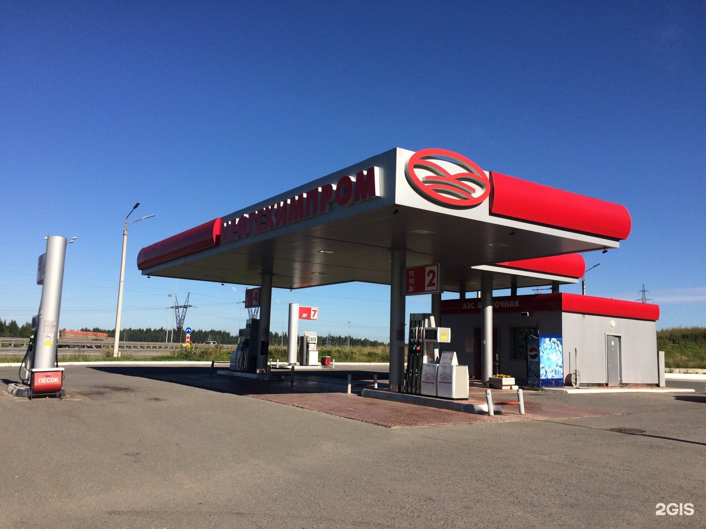 Карта gas station