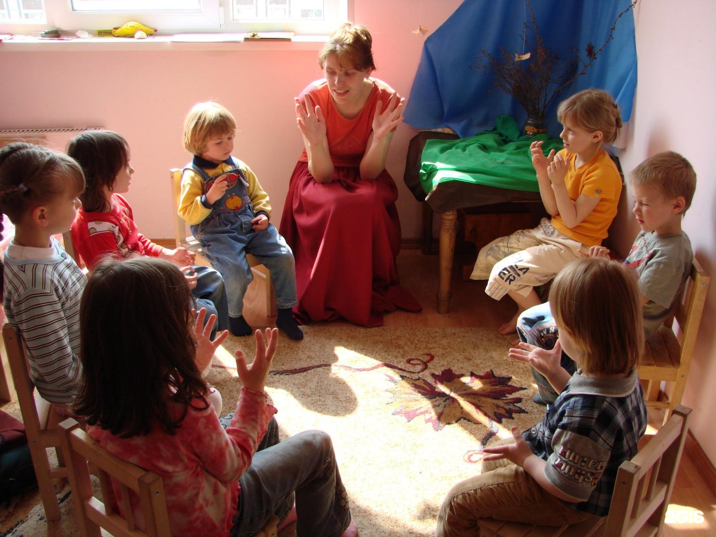 Разговор детей в детском саду