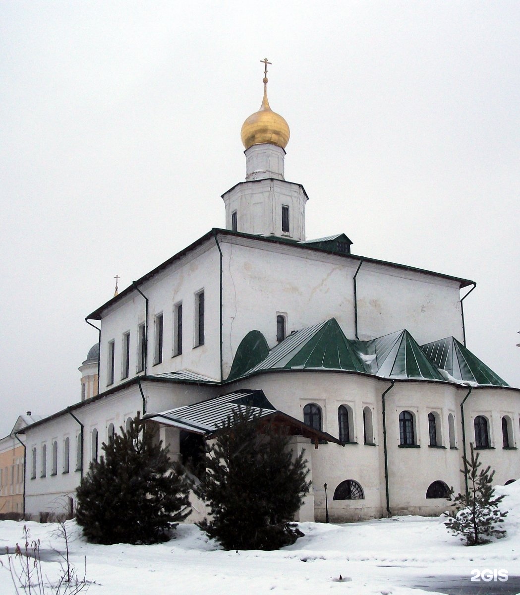 богоявленский монастырь москва старые