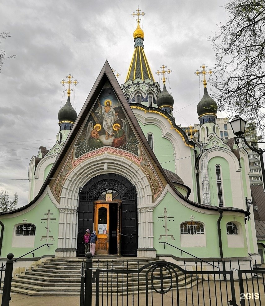 Храм воскресения христова в сокольниках