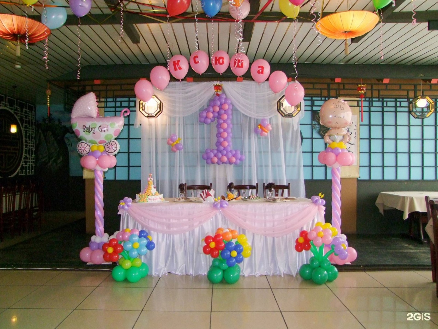 Детский праздник шарами