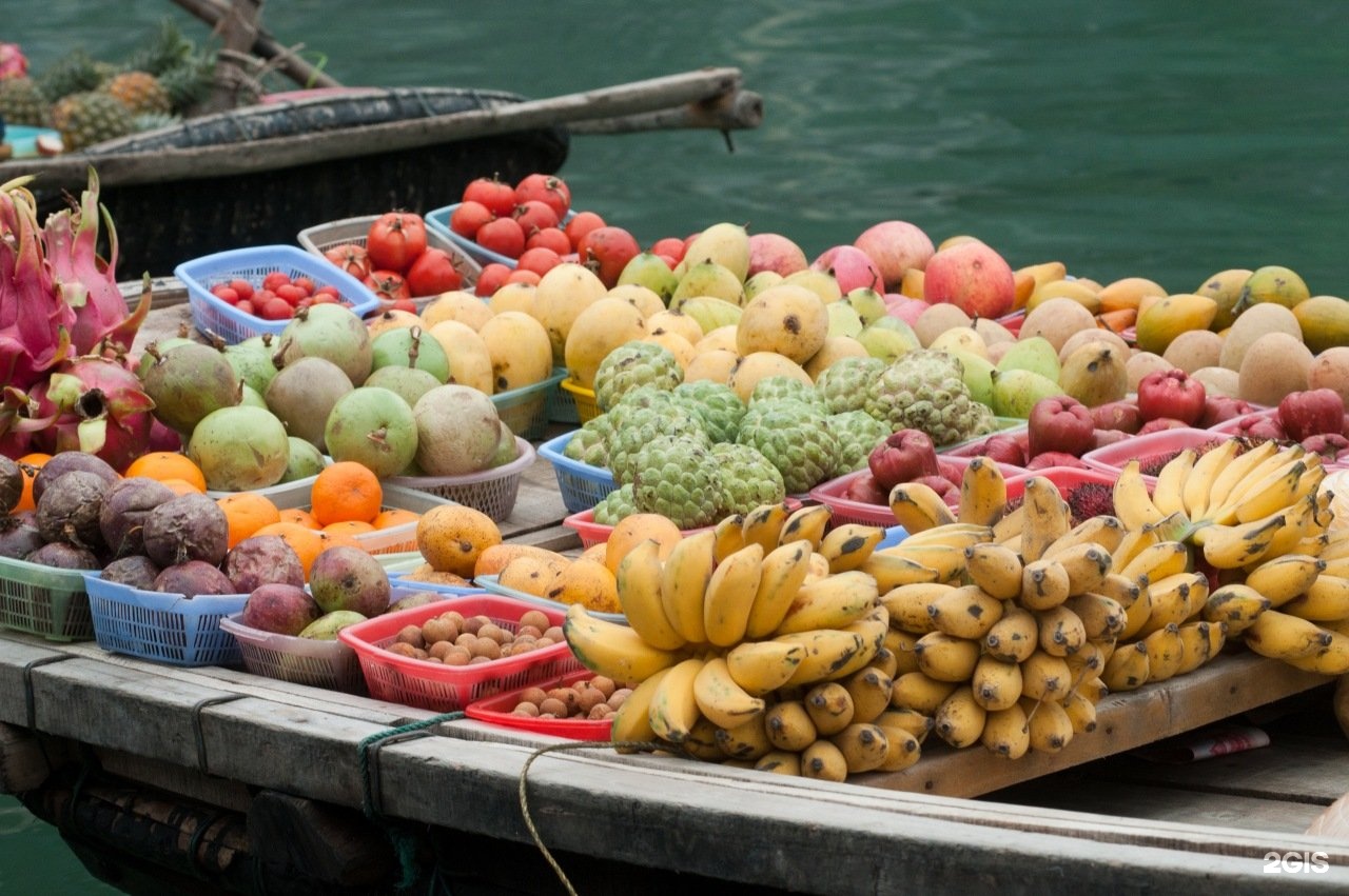 Рынок фруктов во Вьетнаме