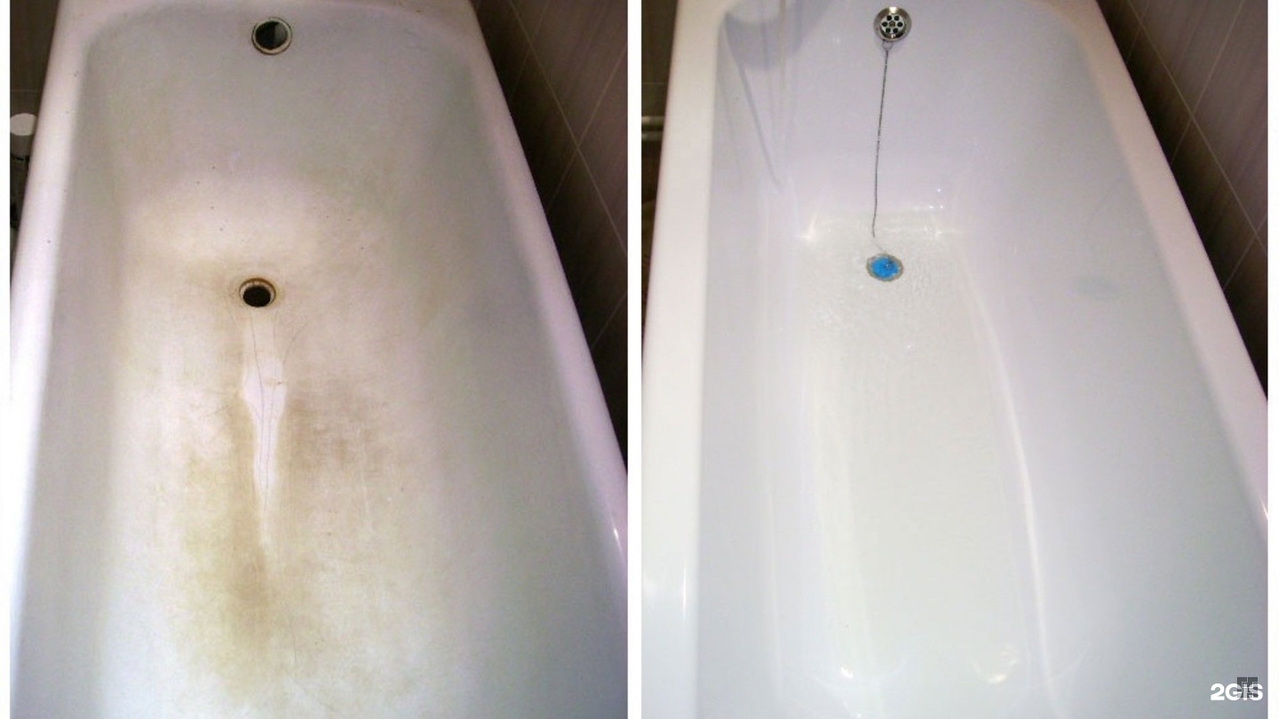 акриловая ванна реставрация