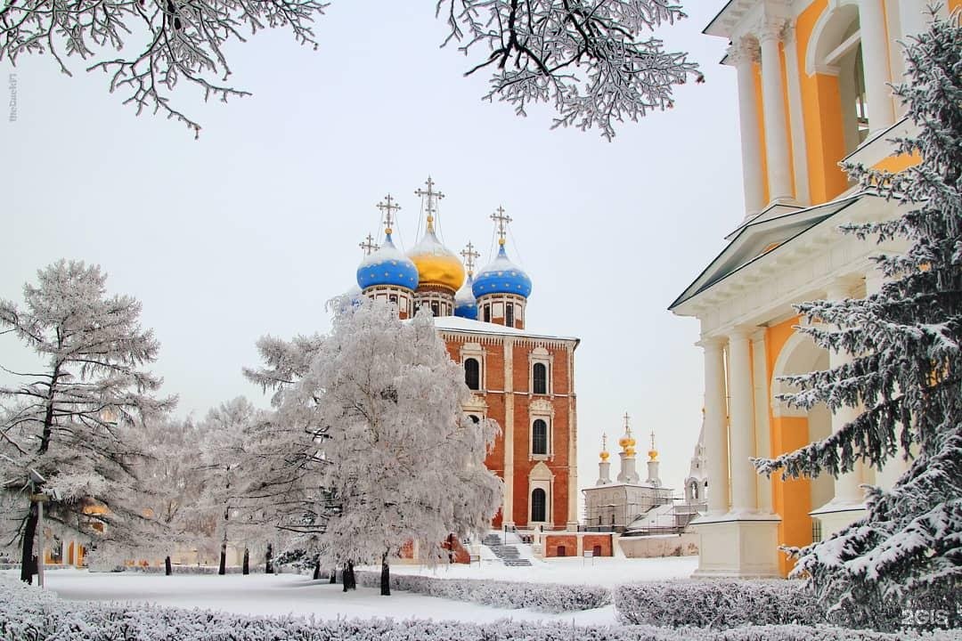 Успенский собор зимой