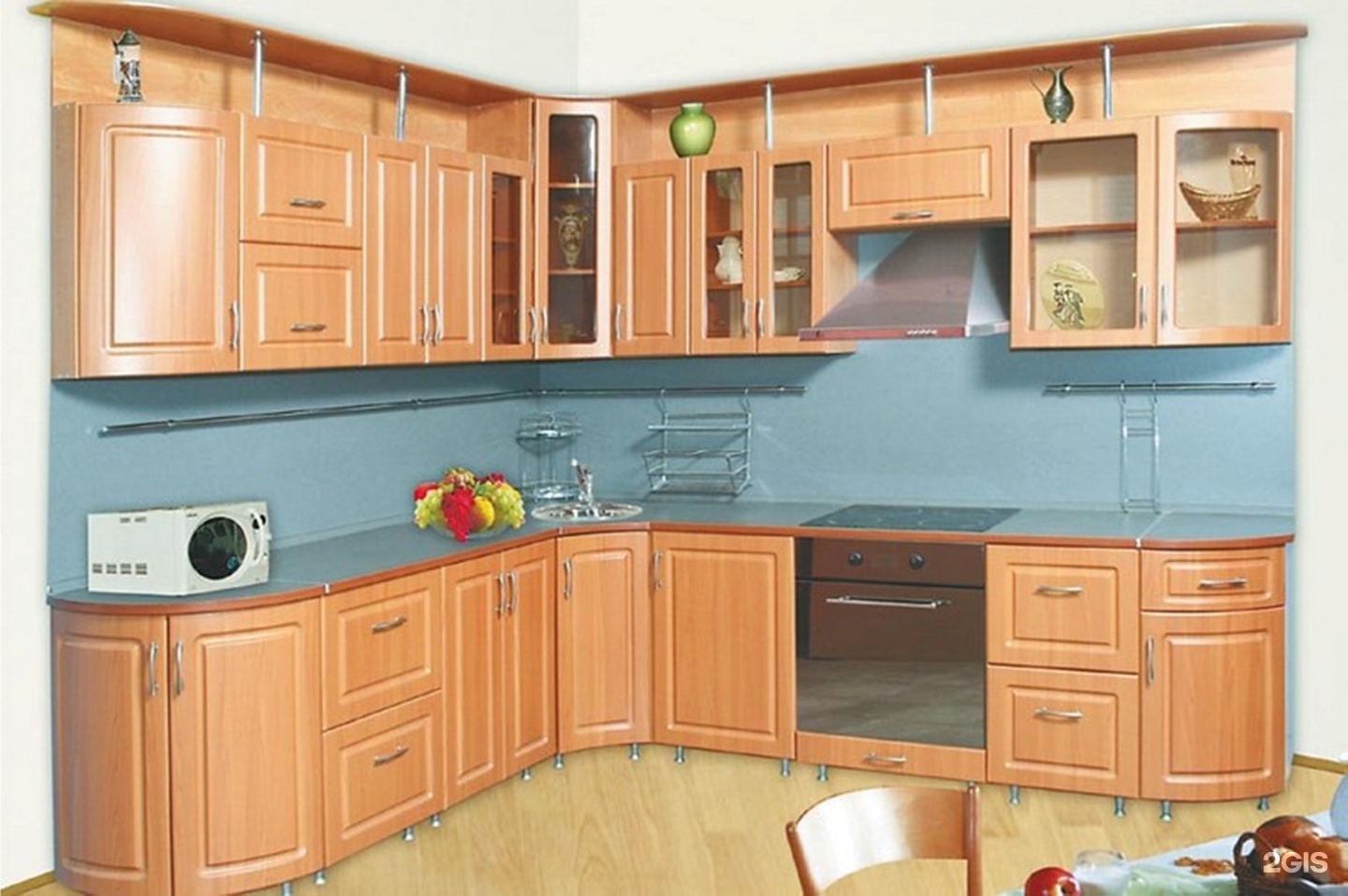 Кузнецкая мебель угловые кухонные гарнитуры