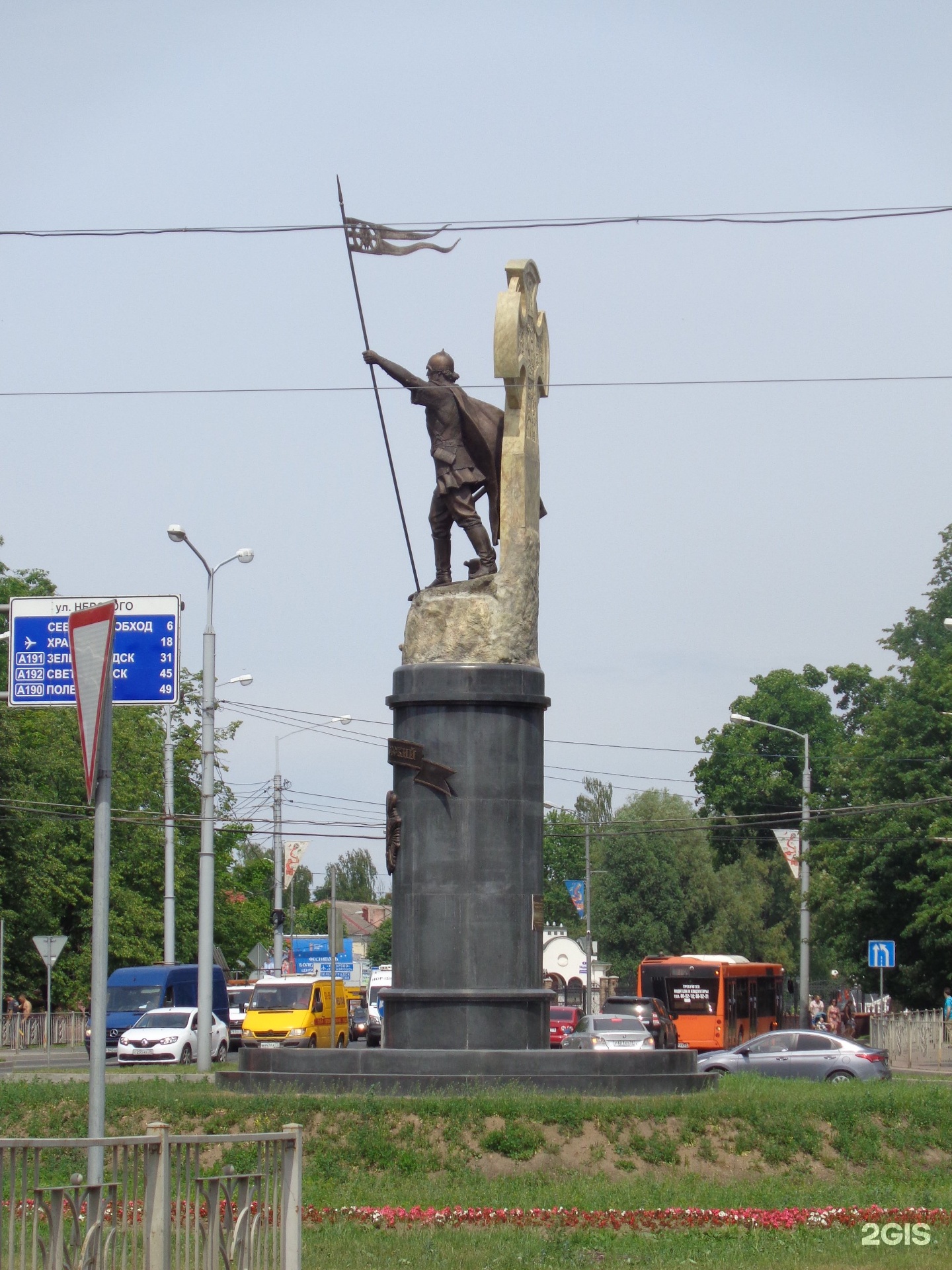 Памятник Александра Невского в Калининграде