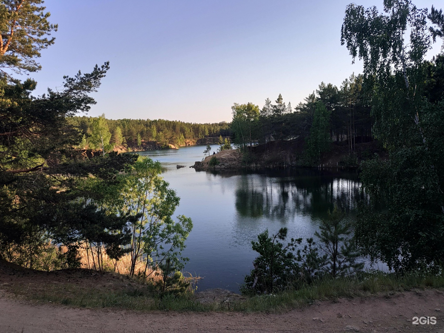 Голубой карьер челябинск фото