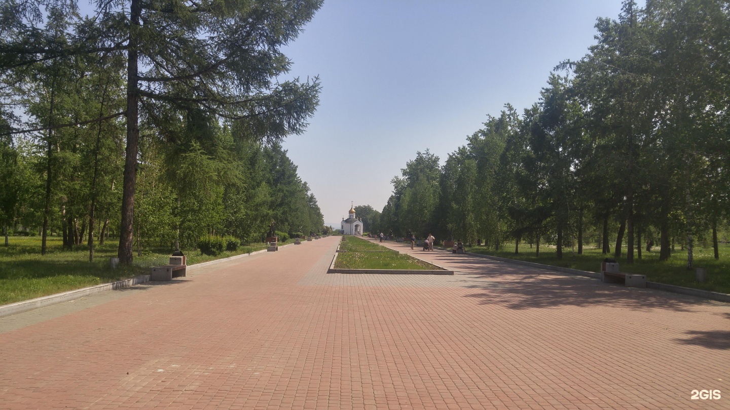 Гвардейский парк красноярск