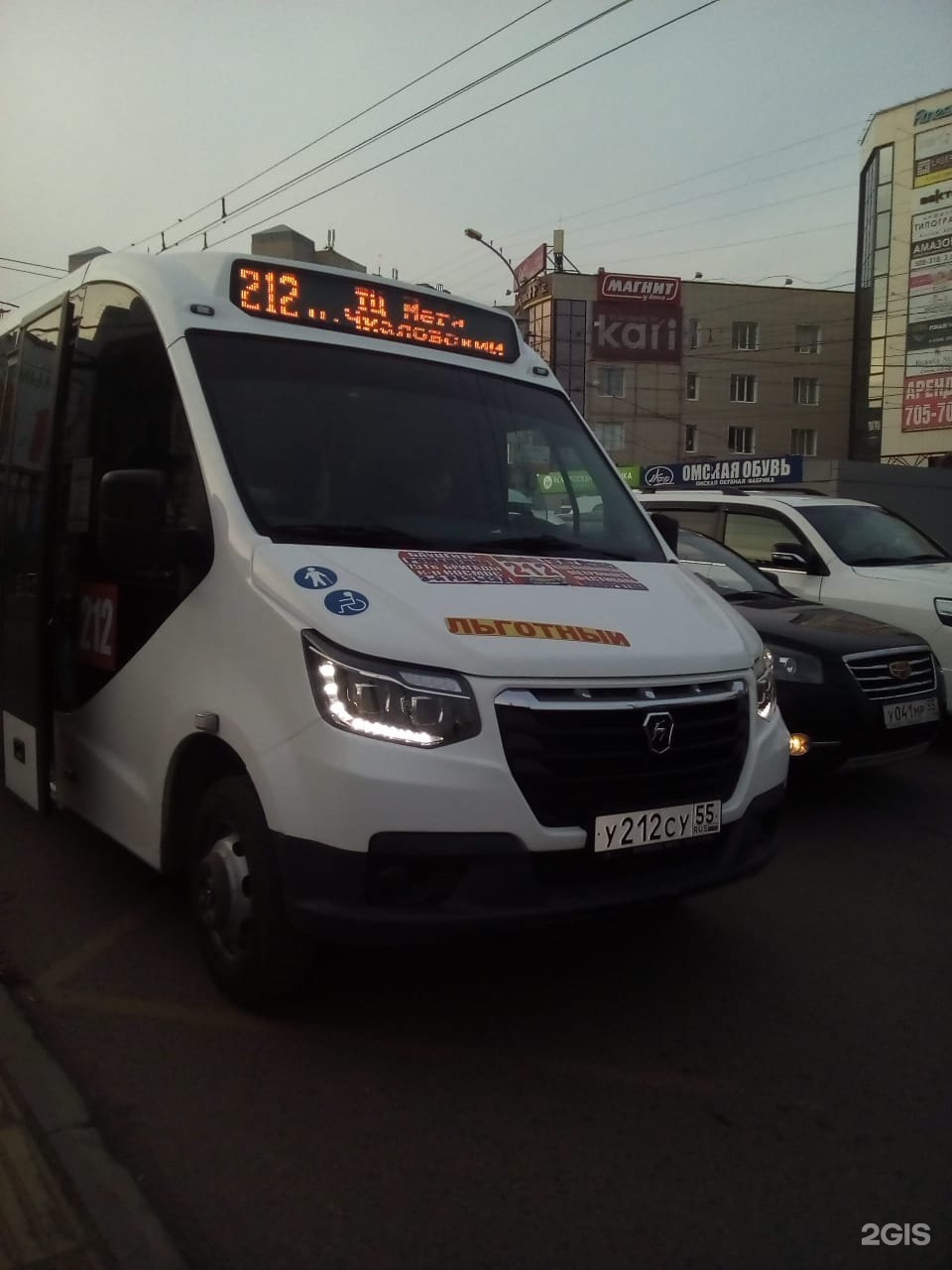 Автобус 212 карта