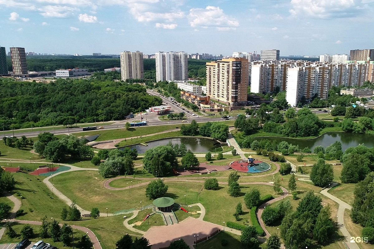 Парк школьников в тропарево никулино фото