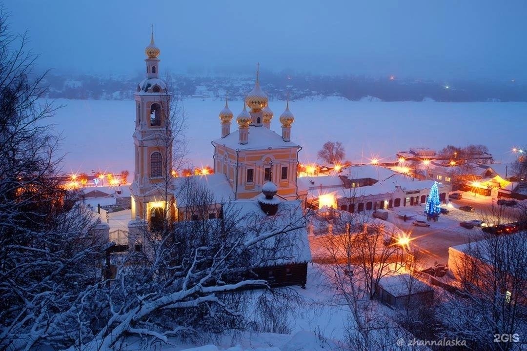 Церковь Воскресения Христова, город Плес