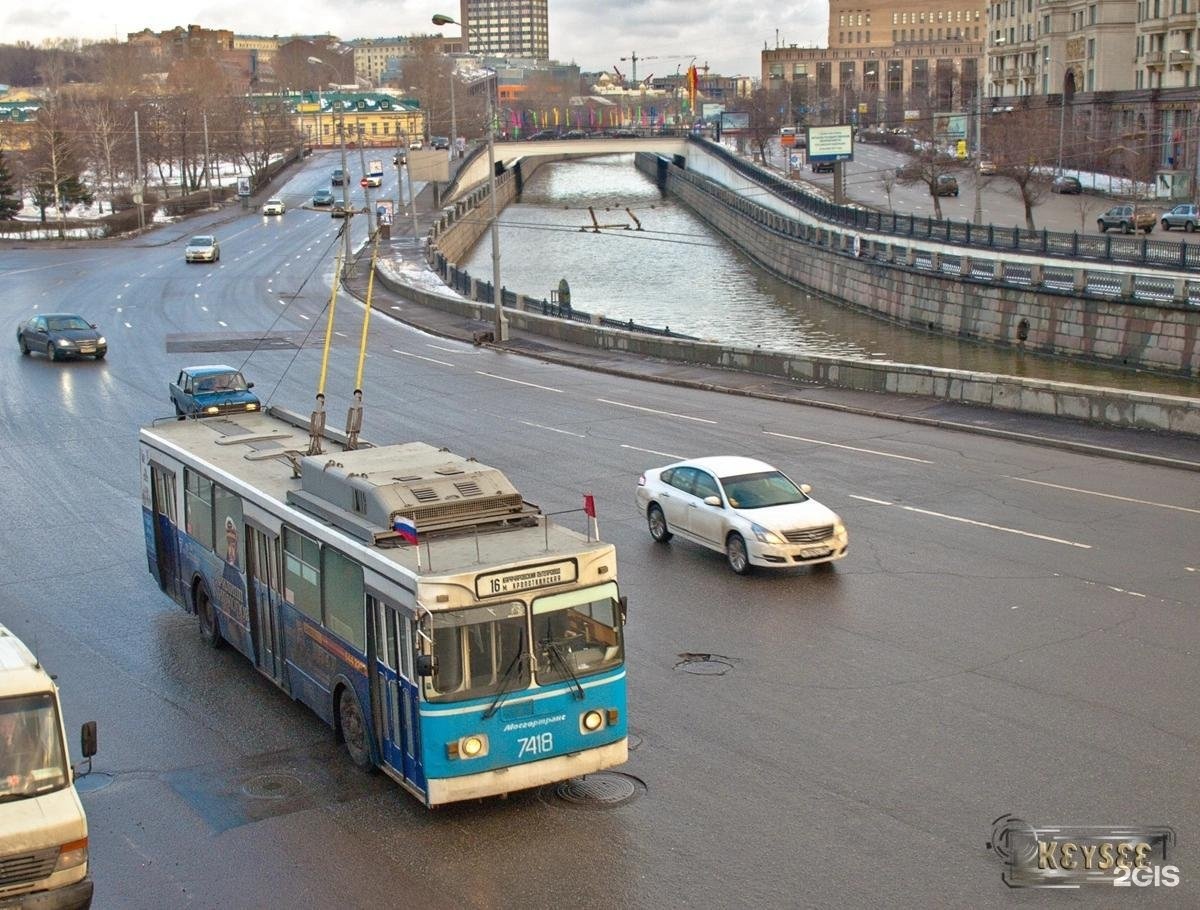 Москва троллейбус 2005