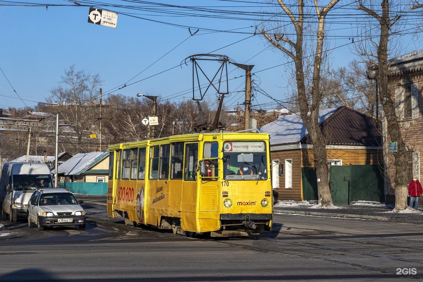 где трамвай 4 иркутск