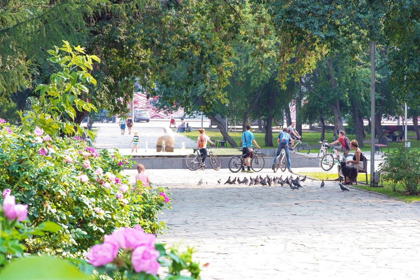 Сквер уральских добровольцев фото