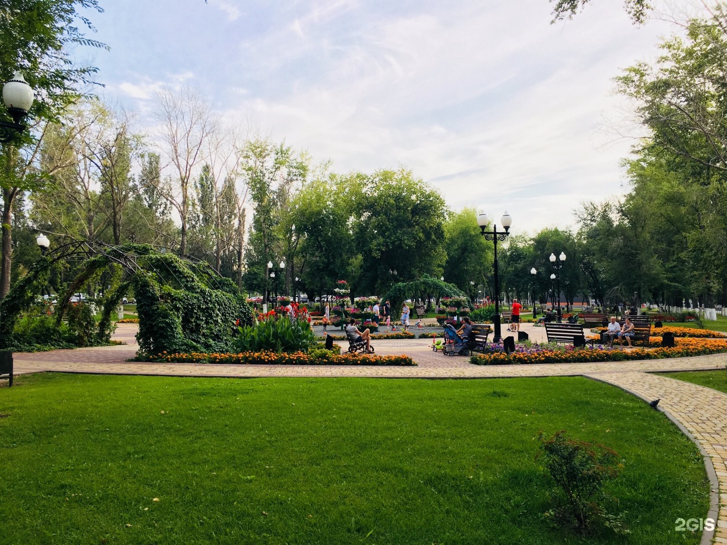 парки города самары