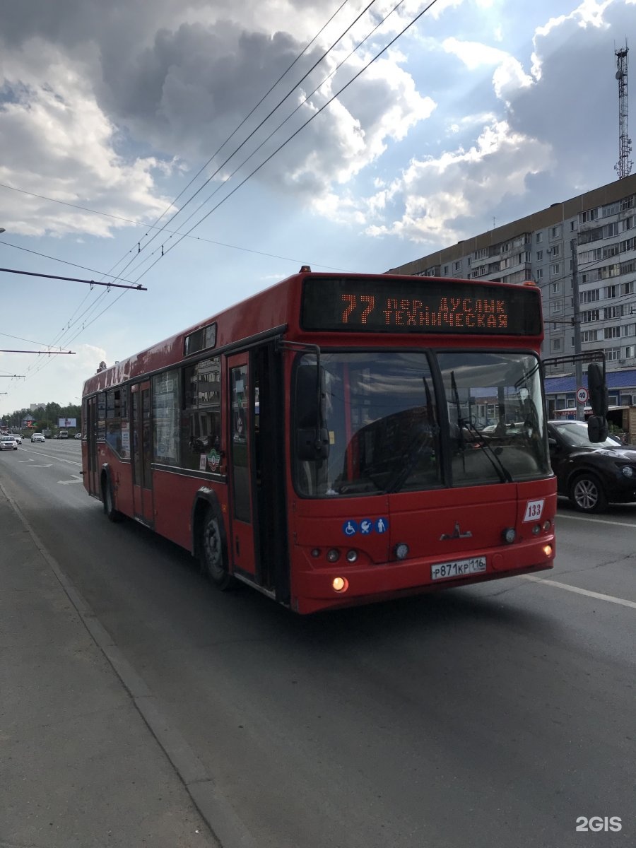 Номер автобуса 77