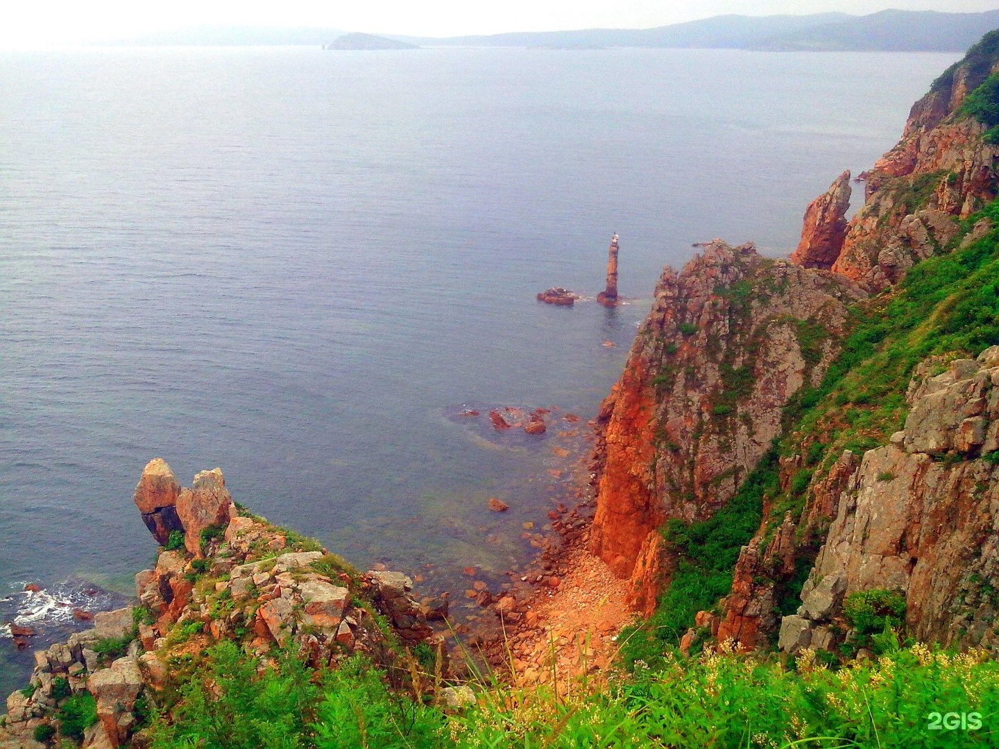 Владивосток остров скалы