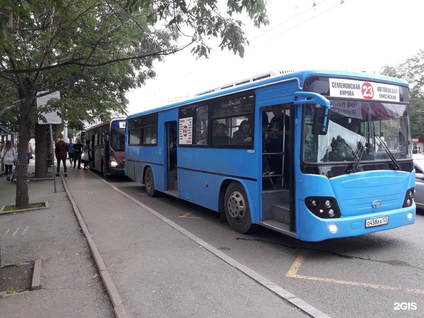 остановка парка победы