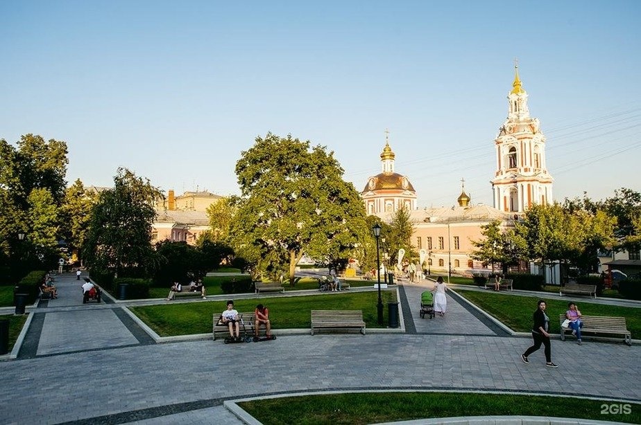 Фото сада имени баумана в москве