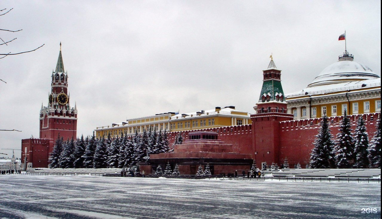 Кремль в москве зимой