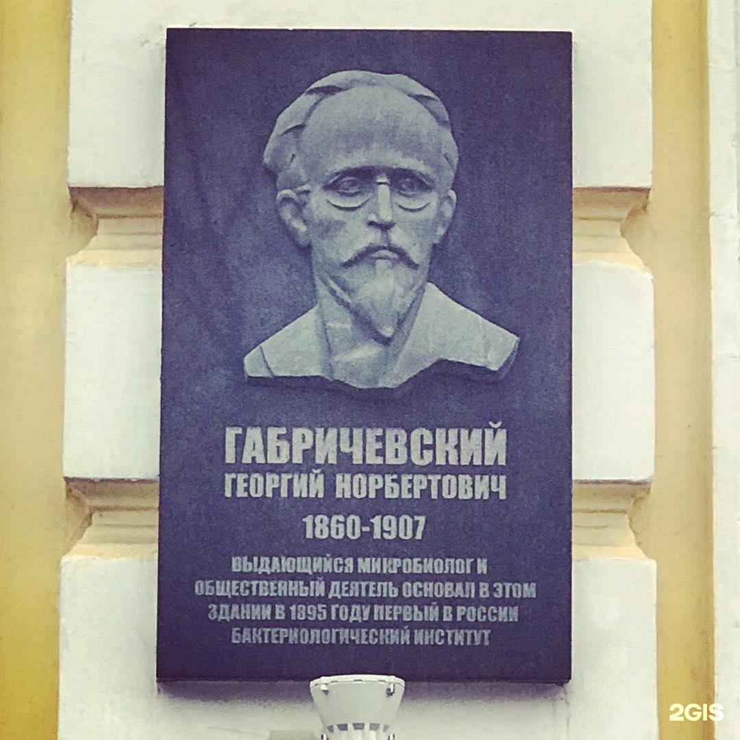 Институт габричевского. Г Н Габричевский вклад в микробиологию.