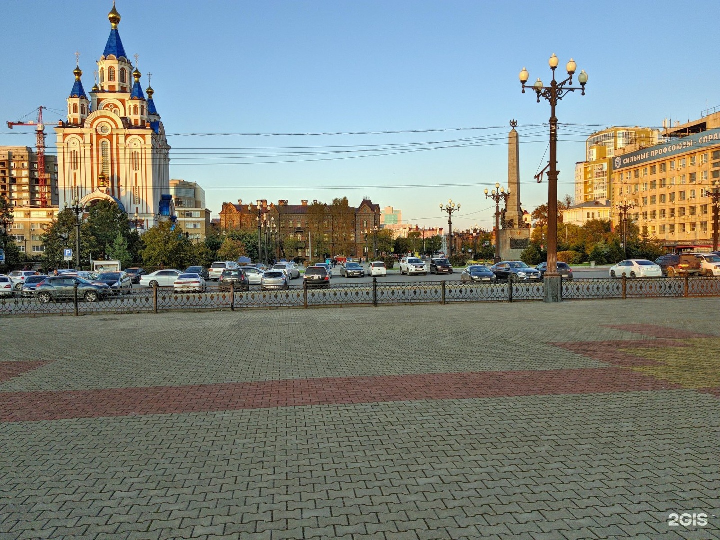 комсомольская площадь в хабаровске