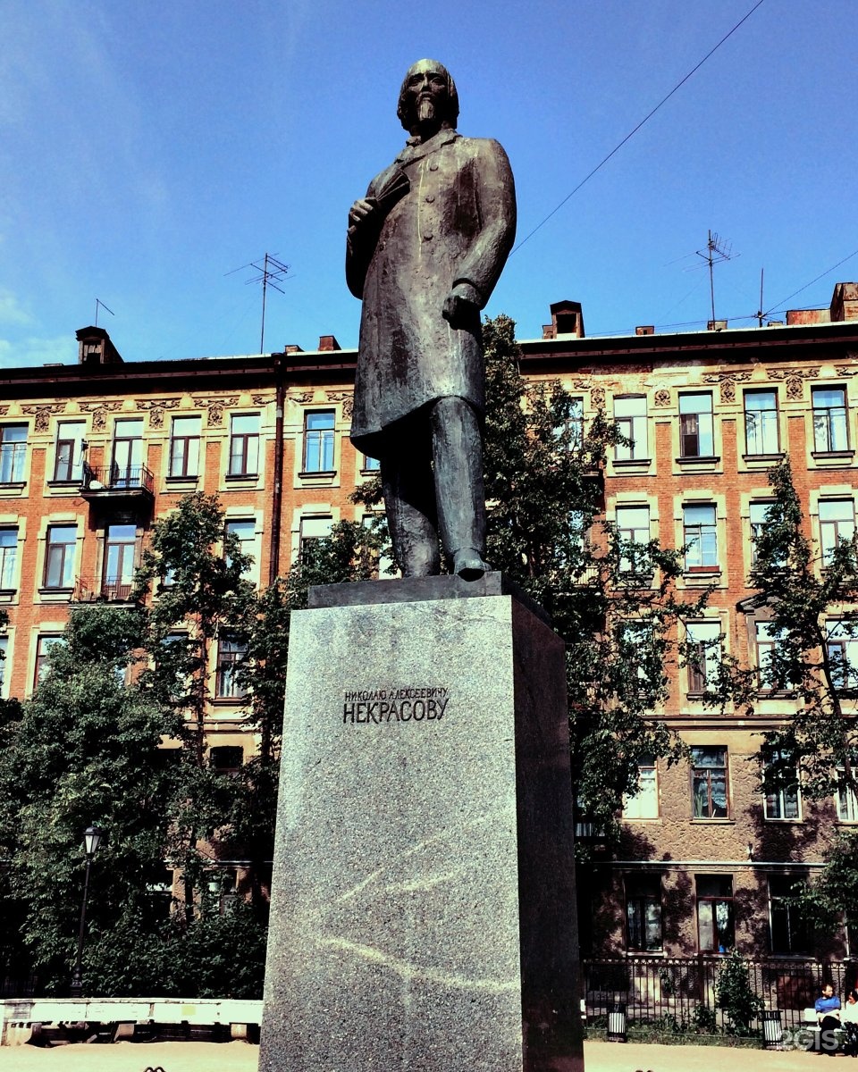 памятник некрасову в санкт петербурге