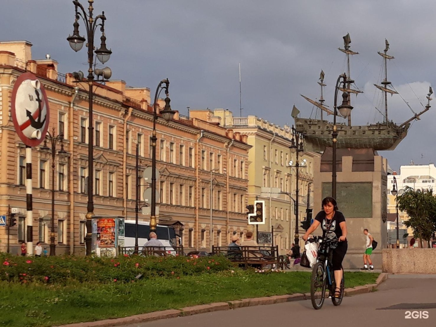 Карта спб воскресенская набережная