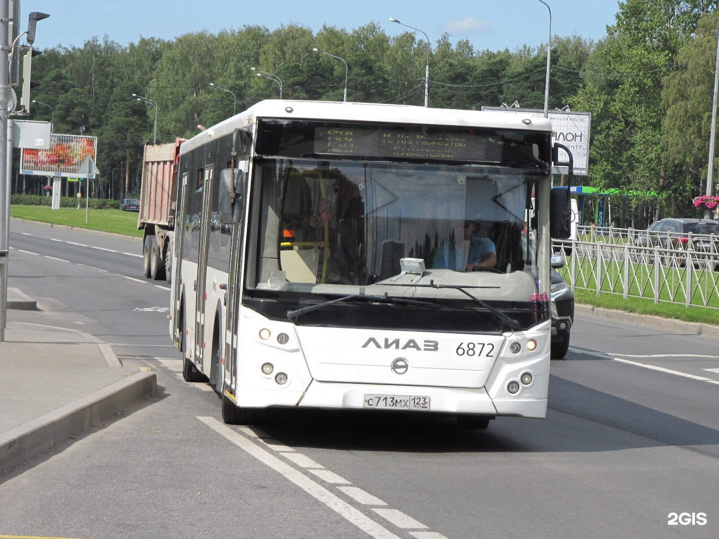 Маршрут автобуса 138 на карте СПб, расписание …