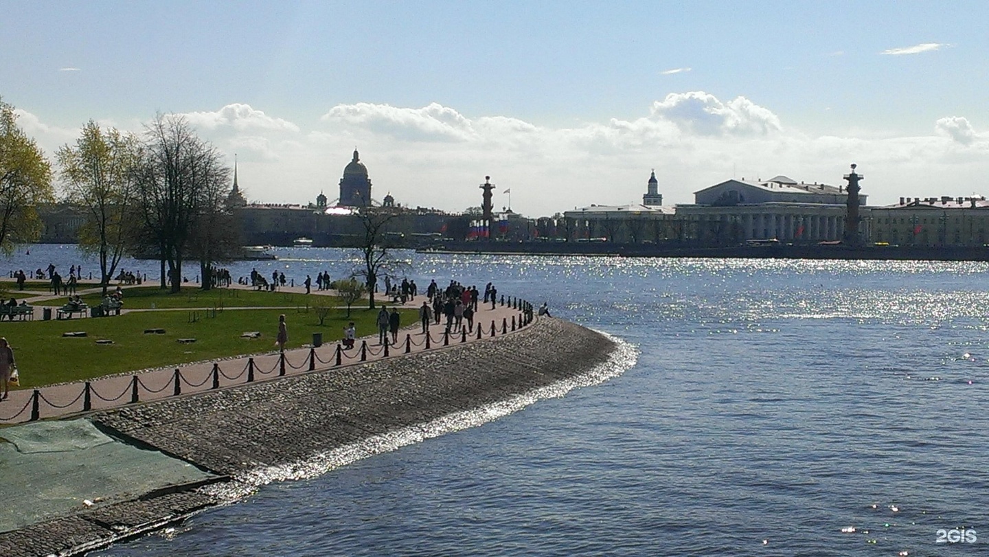 Петропавловская крепость вид с Кронверкского пролива