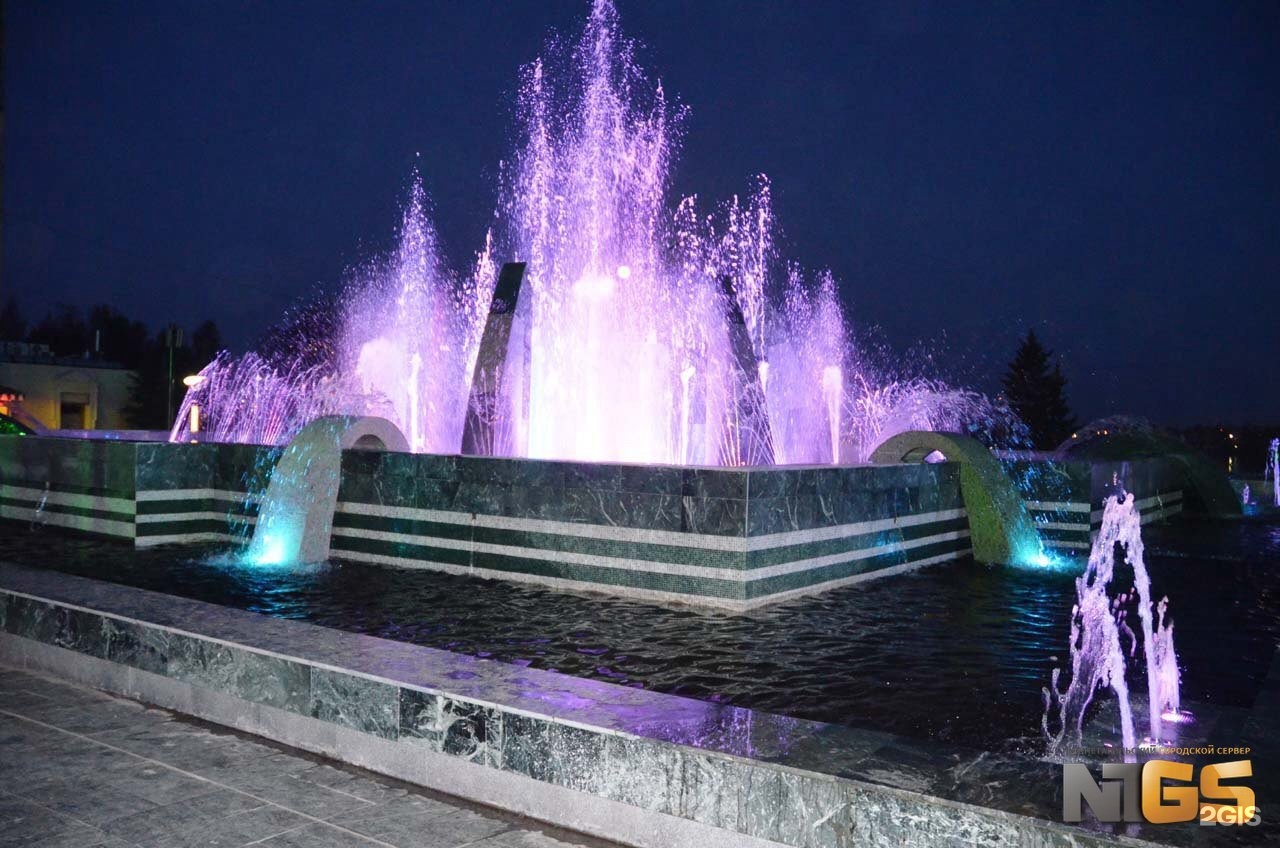 Светомузыкальный фонтан Нижний Тагил