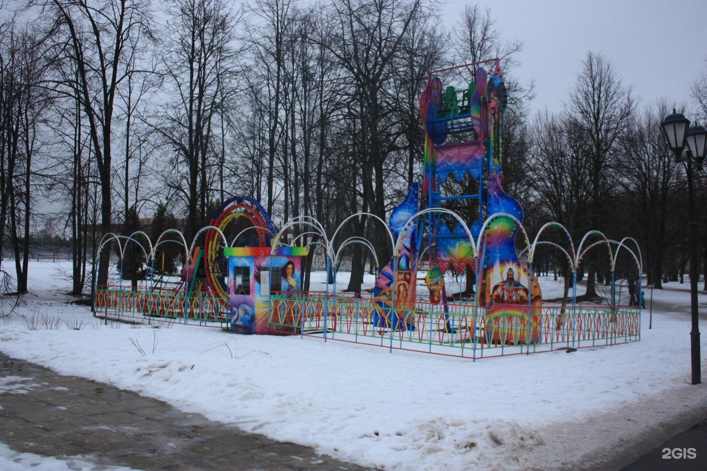 Парк 30 летия октября Великий Новгород