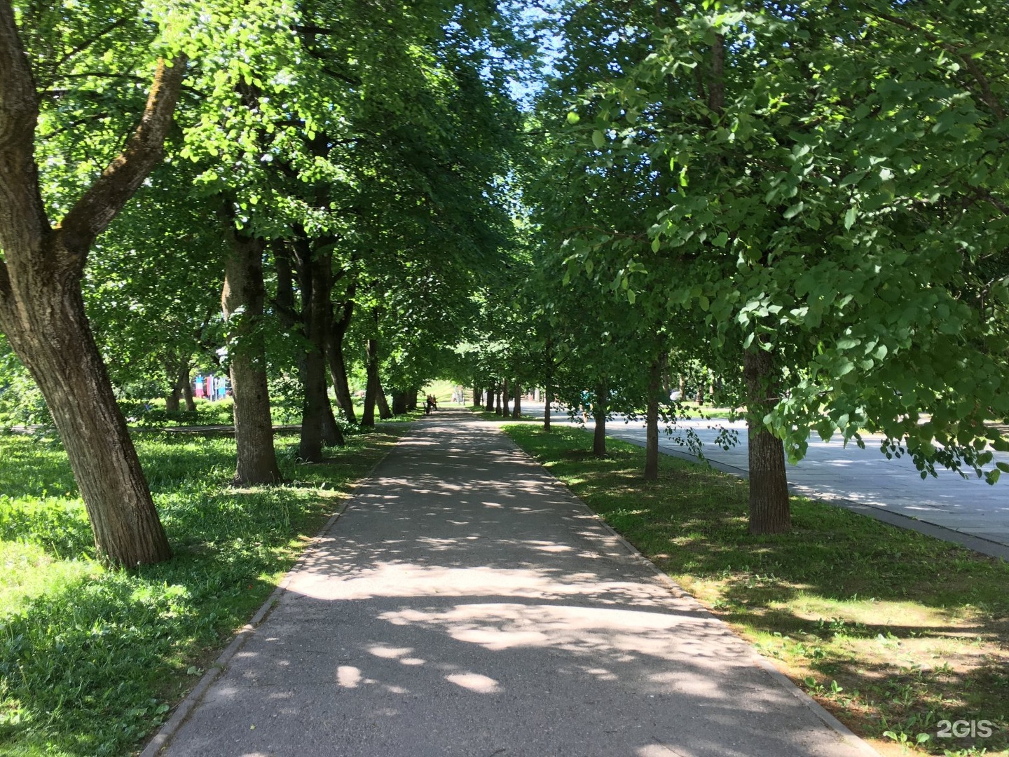 Кремлевский парк Новгород