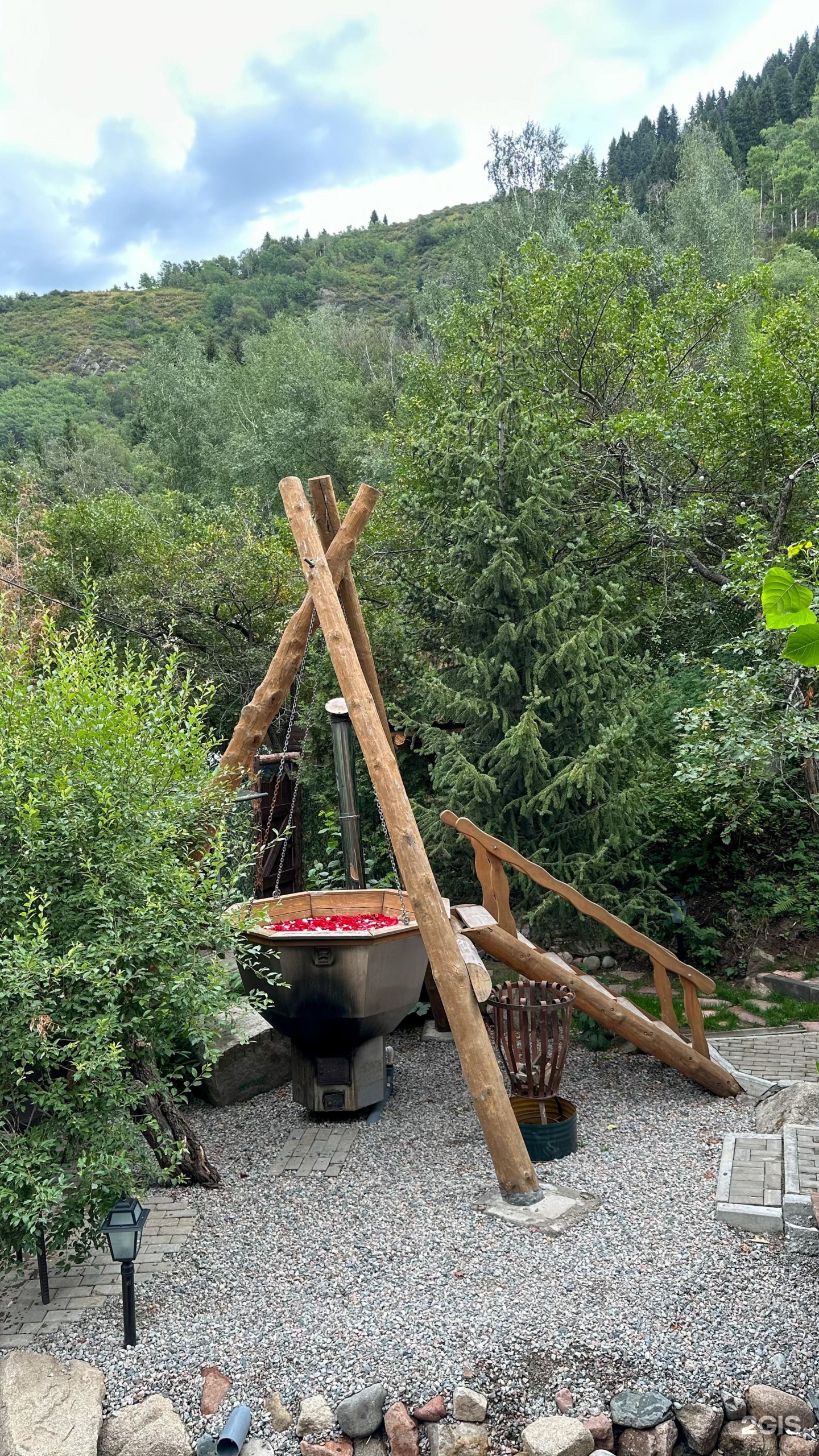 Баня в горах