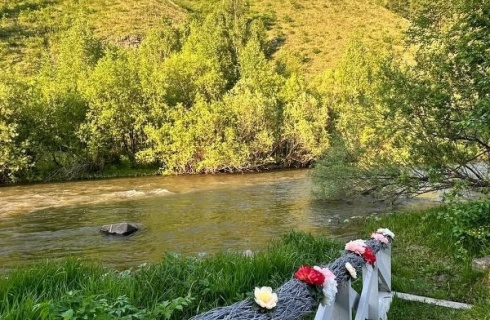 Красноярск: Турбаза Базаиха river
