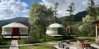 Усть-Кокса: Турбаза Алтайская роза