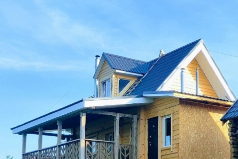 Полазна: Коттедж Домик с камином на склоне